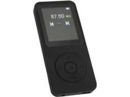 Reprodutor de MP3/MP4, alto-falante FM portátil, dispositivo eletrônico/portátil com rádio HiFi integrado de 1W e 8Ω sem perdas.