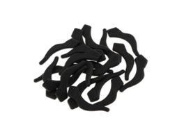 10 Pares de Pontas Óculos Silicone, Ganchos para Orelha, Suporte Óculos, Preto GOKOCO