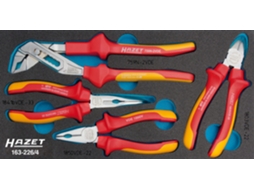 Conjunto de alicates isolados 163-226/4 342 mm x 172 mm Número de ferramentas: 4 HAZET