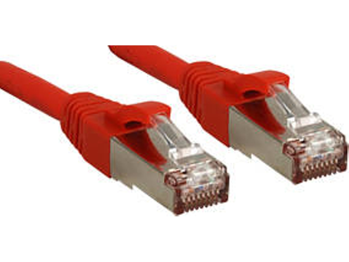 Cabo de Rede LINDY (RJ45 - 1 m - Vermelho)
