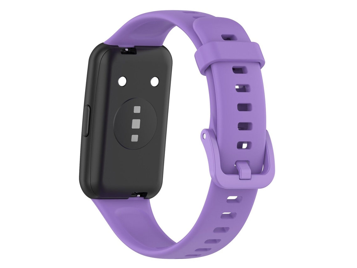 Bracelete Silicone Ajustável para Huawei Band 7 Lilás Roxo