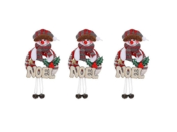 3pcs Adornos De Campanas De Navidad Para Puerta Y Árbol, Decoraciones Festivas Con Diseño Bonito
