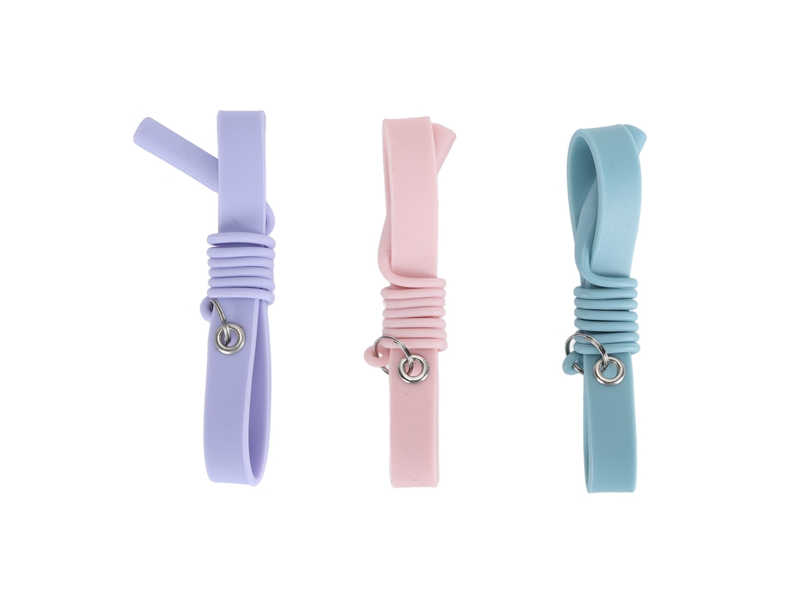 Pulsera Para Pinzas De Extensiones De Pestañas De Silicona Suave Amigable Con La Piel 3pcs