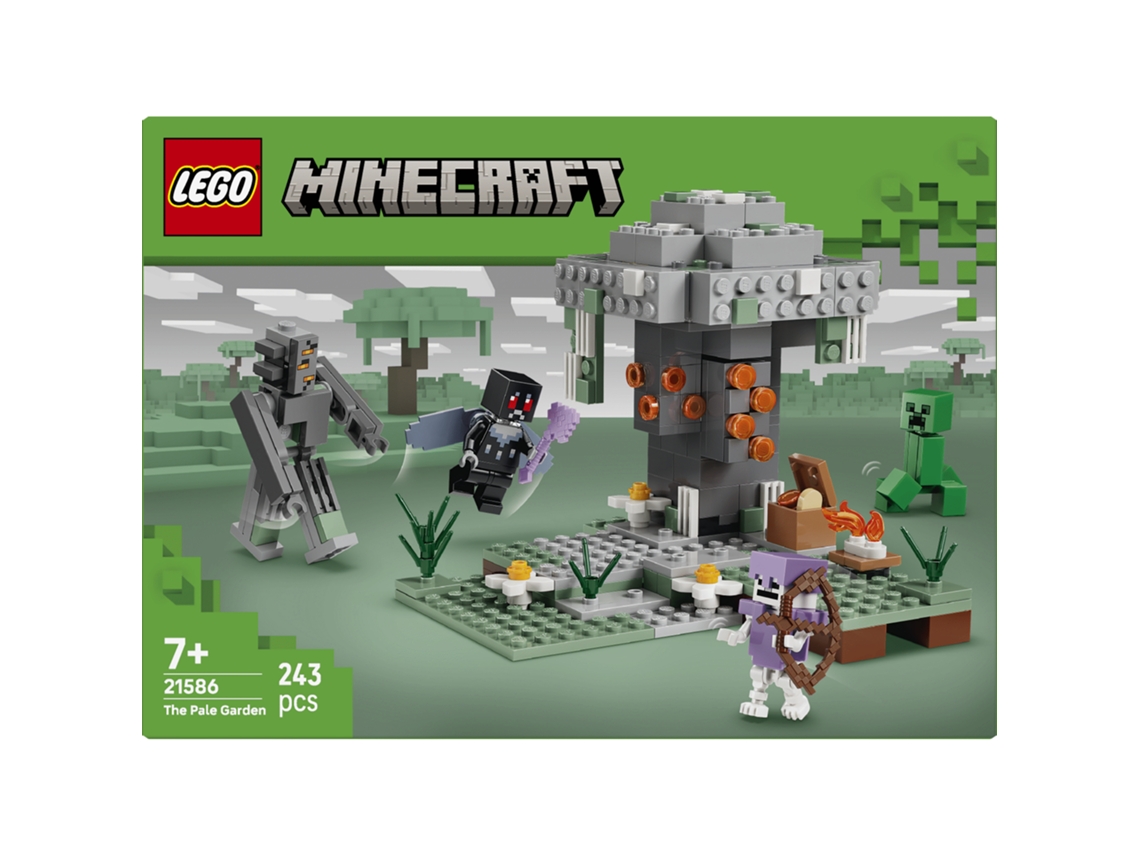 Lego® 21586 Minecraft® Jardim Pálido – Bioma Minecraft com Criaturas Hostis