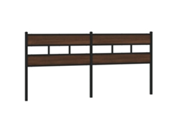 Headboard, Headboards Vidaxl Marrom Aço (200 Cm)