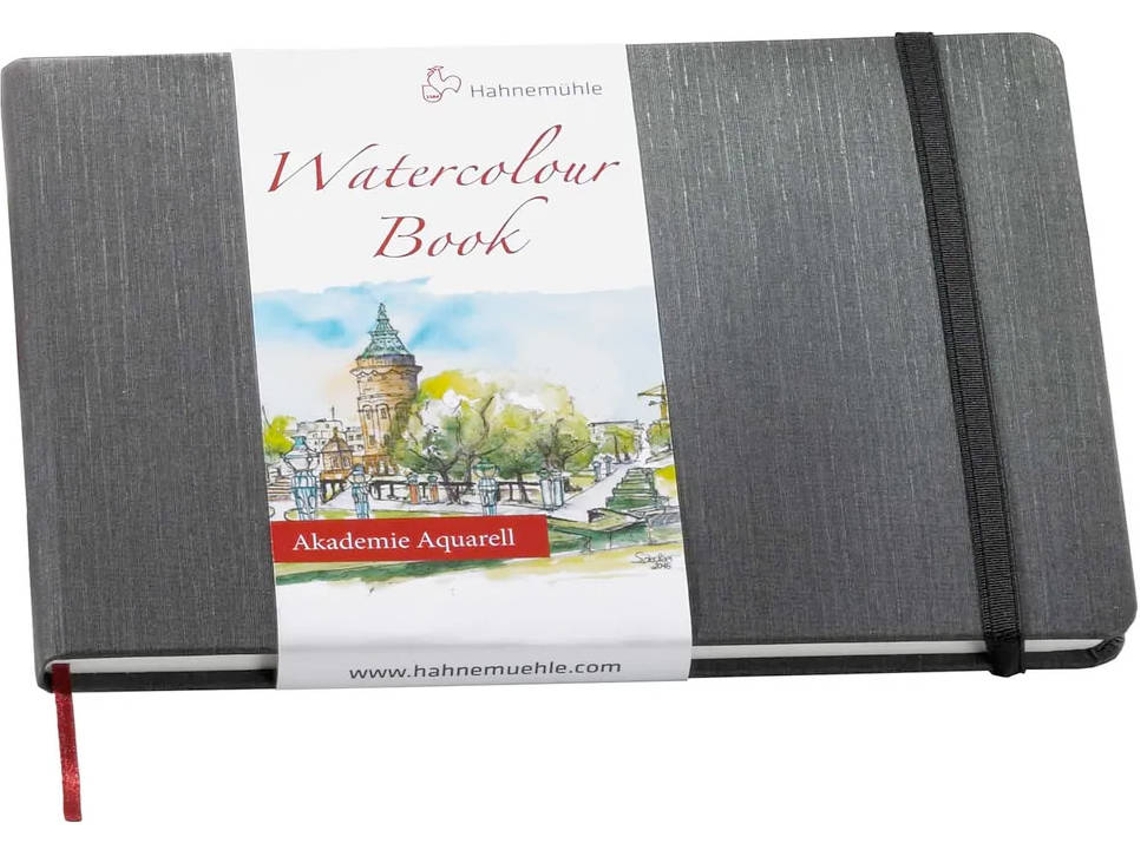 Bloco de Notas HAHNEMUHLE Acuarela (A6 - 30 Folhas)