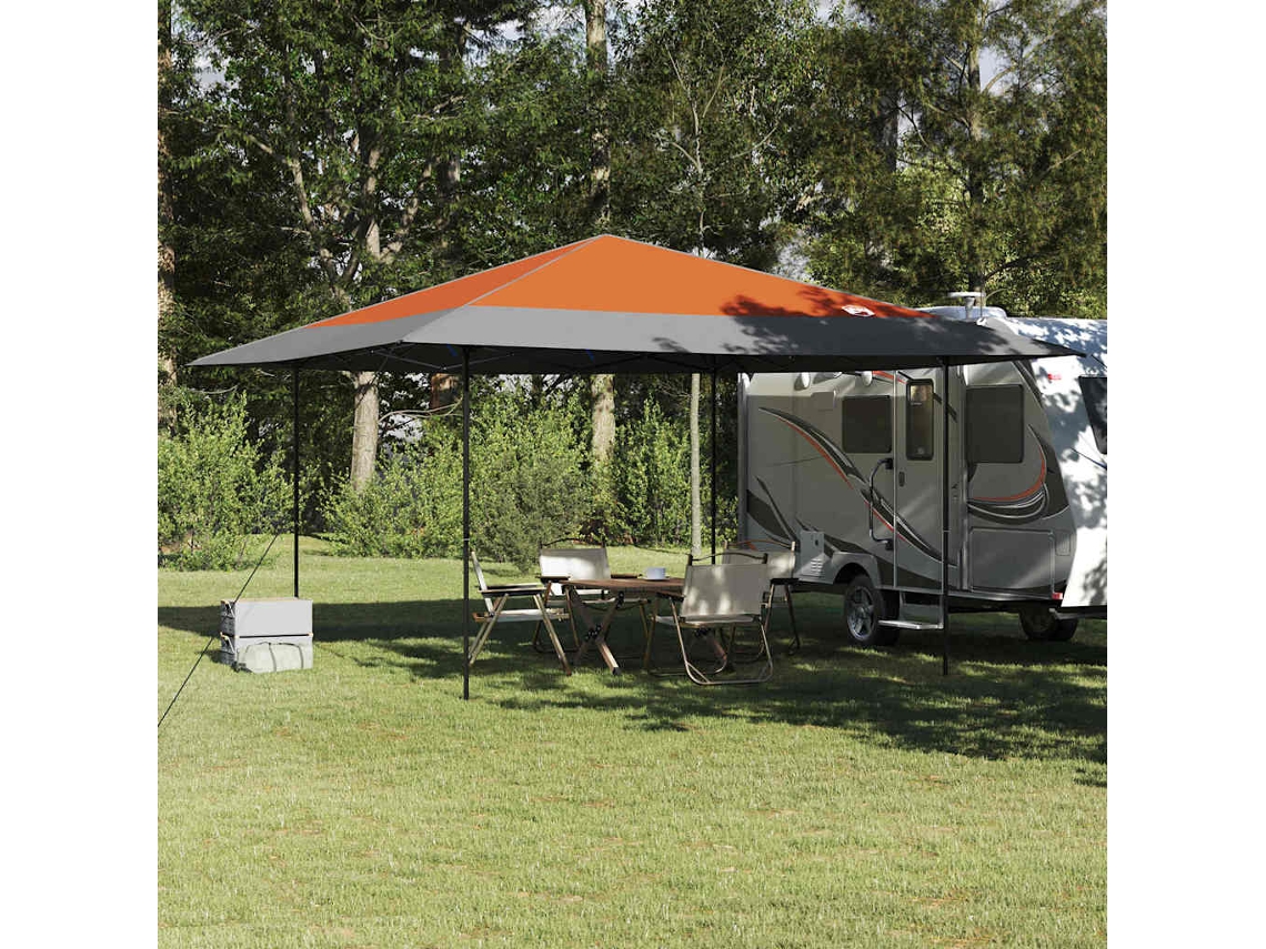 Vidaxl Tenda De Toldo 395 X 395 X 251 Cm Laranja Tecido