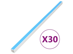 Vidaxl Calhas Para Cabos Autoadesivas 40x40 Mm 30 M Pvc