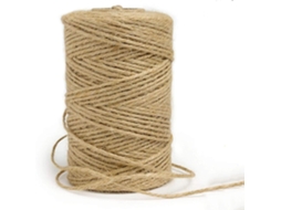 Cordão Para Embrulho De Presentes, 100 Fibra De Juta Natural, Corda Biodegradável Ecológica Para Decoração Em Estilo Rural, Barbante Resistente À Abr