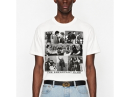 Rockinstone Breakfast Club Movie Collage-y White Adult T-shirt Size:l