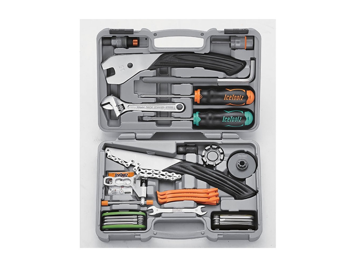 Kit de Ferramentas Profesional Ultimate Prateadoicetoolz