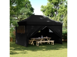 Vidaxl Tenda De Festa 279 X 410 X 315 Cm Preto Tecido Oxford