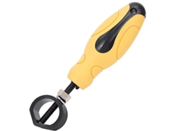 Escolha Universal - Stempelhouder Com Acomodação Até 15 Mm De Diâmetro - Manopla De Goma Branca - Tratamento De Metais - Projeto Resistente A Choques