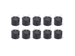 10 Peças de Buzzer Eletromagnético Ativo, Som Contínuo, DC 4‑7v, Impermeável | S/MARCA