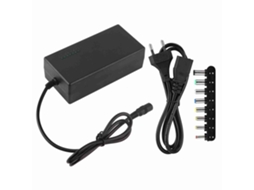 Adaptador De Voltagem Ajustável Com 7 Velocidades E Luz Dourada.
