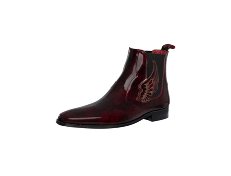 Botas De Homem Jeffery West Chelsea Wing Pele Vermelho (44)