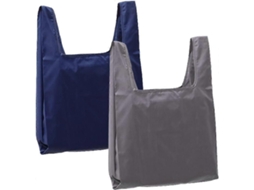 Saco de Compras Reutilizável 2 Pack Saco de Supermercado Lavável Eco friendly Nylon Saco Dobrável para Uso Diário GOKOCO