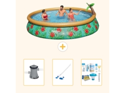 Bestway Piscina Bestway Fast Set Redonda - 457x84 Cm - 4-peças S22685