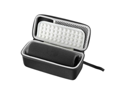 Bolsa Para Alto Falante Portátil, Estojo De Transporte Com Alça E Bolso De Malha Para Acessórios, Forro Interno Macio Ref 4008 Olysi Shop