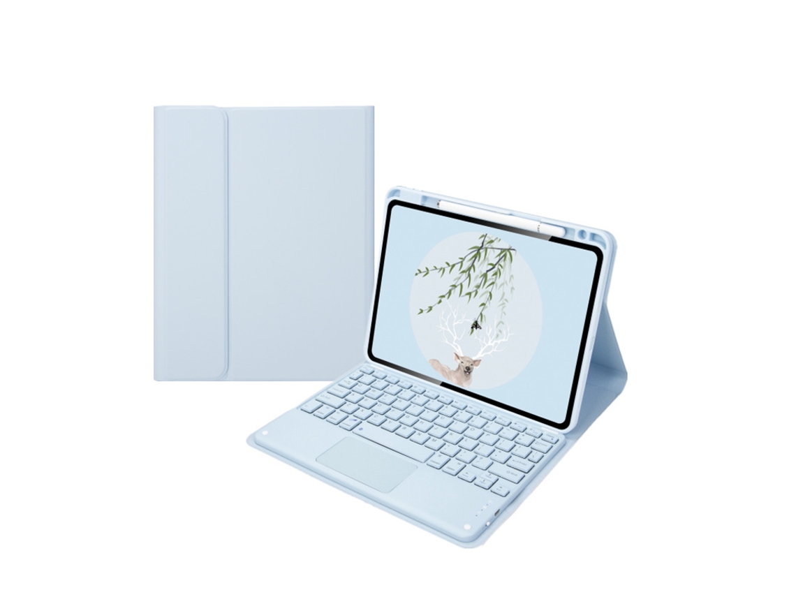 Capa Teclado Para Xiaomi Pad 6/6pro 11 Polegadas ,com Teclado Touch Bluetooth (azul) Cuich (2023)