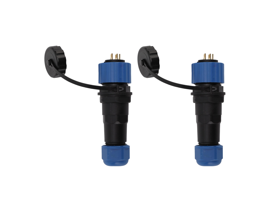 Laxiscreed Conector De Aviação Sd16 À Prova De Água Ip68, Macho E Fêmea Para Ligação Segura E Duradoura