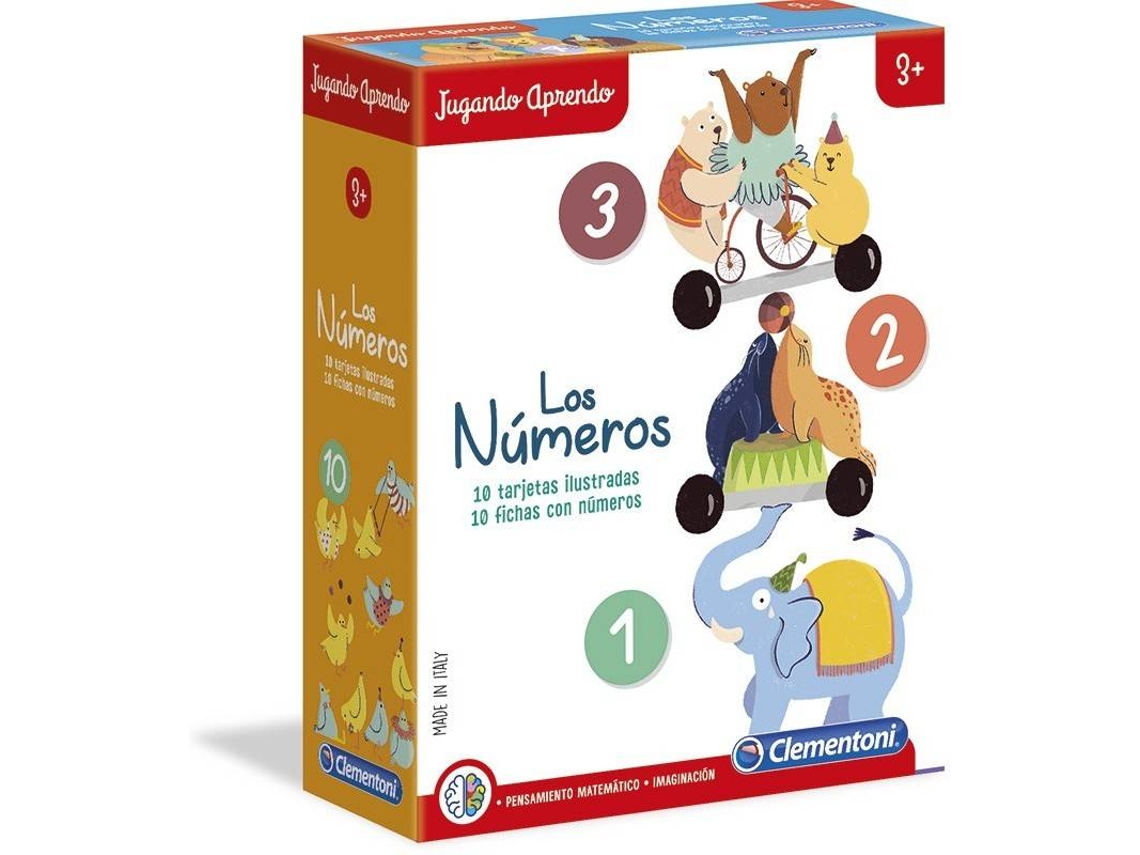 Jogo Educativo CLEMENTONI Los Numeros (Idade Mínima Recomendada: 3anos)