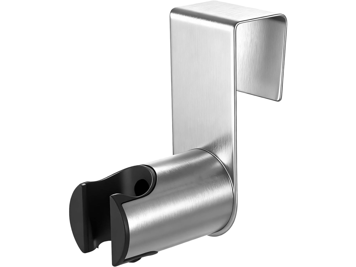 Suporte De Chuveiro Greabuy Com Gancho Parede Em Aço Inoxidável Alta Durabilidade, Ideal Para Uso Manual