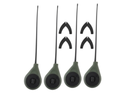 Kit de Vara de Pesca de Gelo Mínimo Portátil 4 Peças