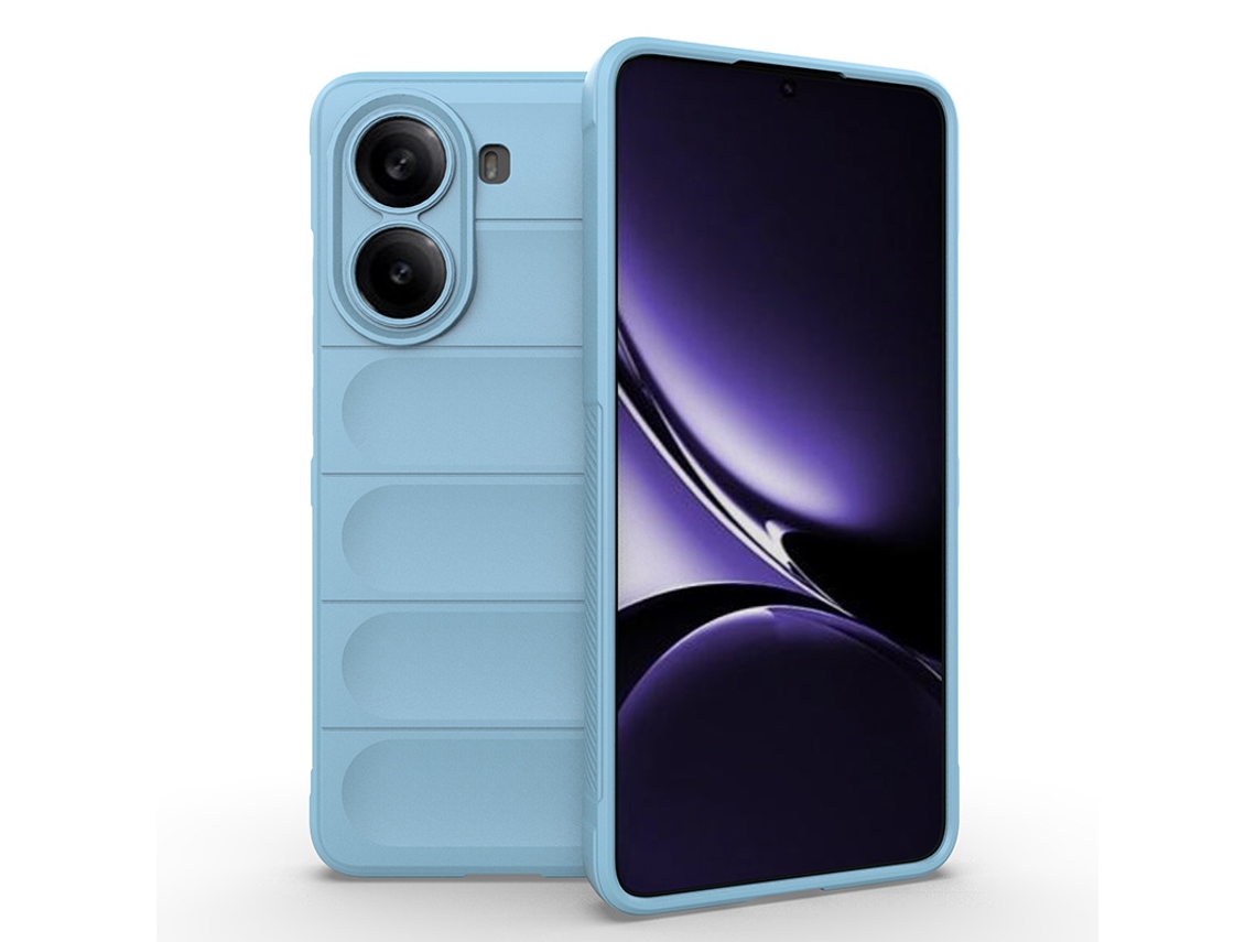 Capa Hexinyigjly Para Redmi A5 (171mm) Antichoque Com Toque Sensorial Azul Claro