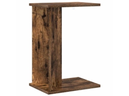 Mesa de Apoio Carvalho Defumado 35 X 25 X 50 Cm MAISON EXCLUSIVE