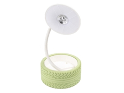 2026 lâmpada de Mesa de Noite com Usb Carga Luz Quente Plegável para Dormitório Sala Estúdio Verde