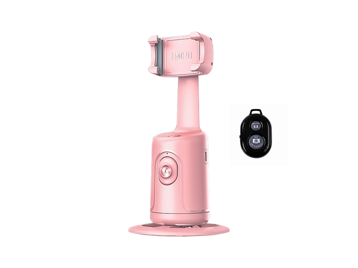 Lurelia Suporte Gimbal Para Telemóvel Com Rastreamento Facial 360º E Bastão Selfie