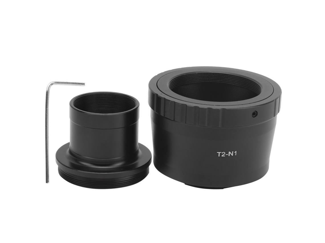 2026 adaptador T Mount para Nikon, Anillo T com Tubo de Montagem de 1,25 Polegadas, Acessório de Telescópio