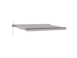Vidaxl Toldo Retrátil Elétrico Cinzento-claro E Antracite 4 × 3,5 M