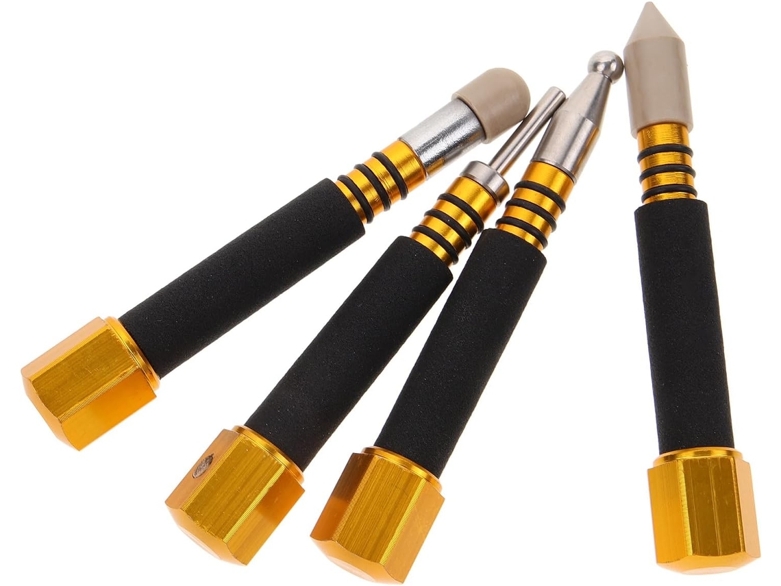 Caneta De Reparo De Amassados Automotivos, Kit Faça Você Mesmo Com 4 Peças Em Alumínio.