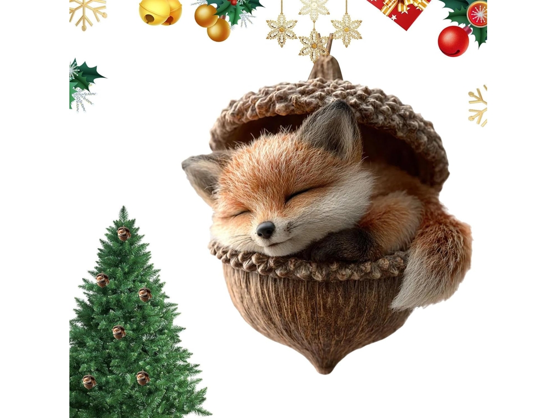 Decorações De Natal Em Acrílico Para Árvore De Natal - Exibição Festiva Para Pendurar |