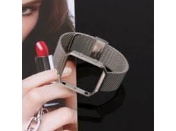 Pulseira para Fitbit Blaze EOOCOO com moldura de malha milanesa