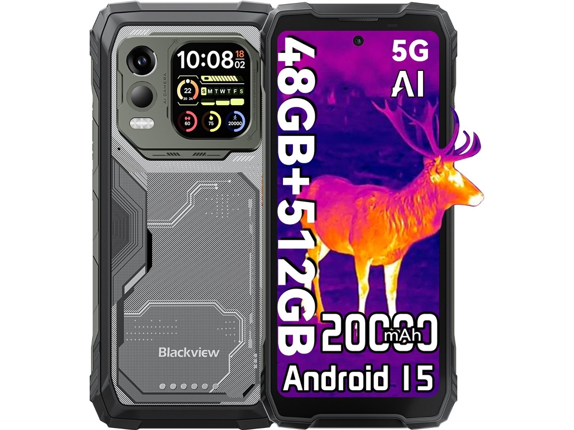 Smartphone Blackview Xplore 1 Pro (6.78'' - 48 Gb - 512 Gb - Preto)