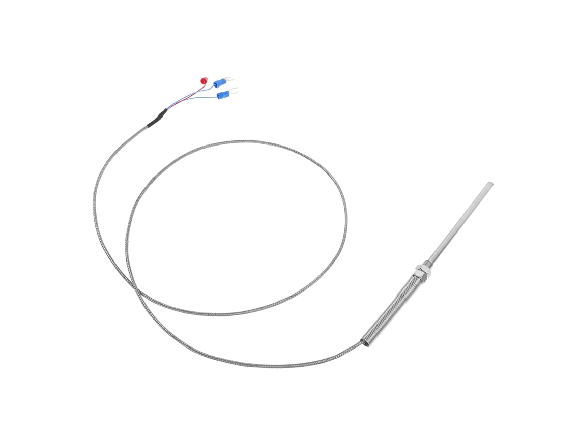 Sensor De Temperatura Pt100 Com Rosca M8, 0 A 150 °c