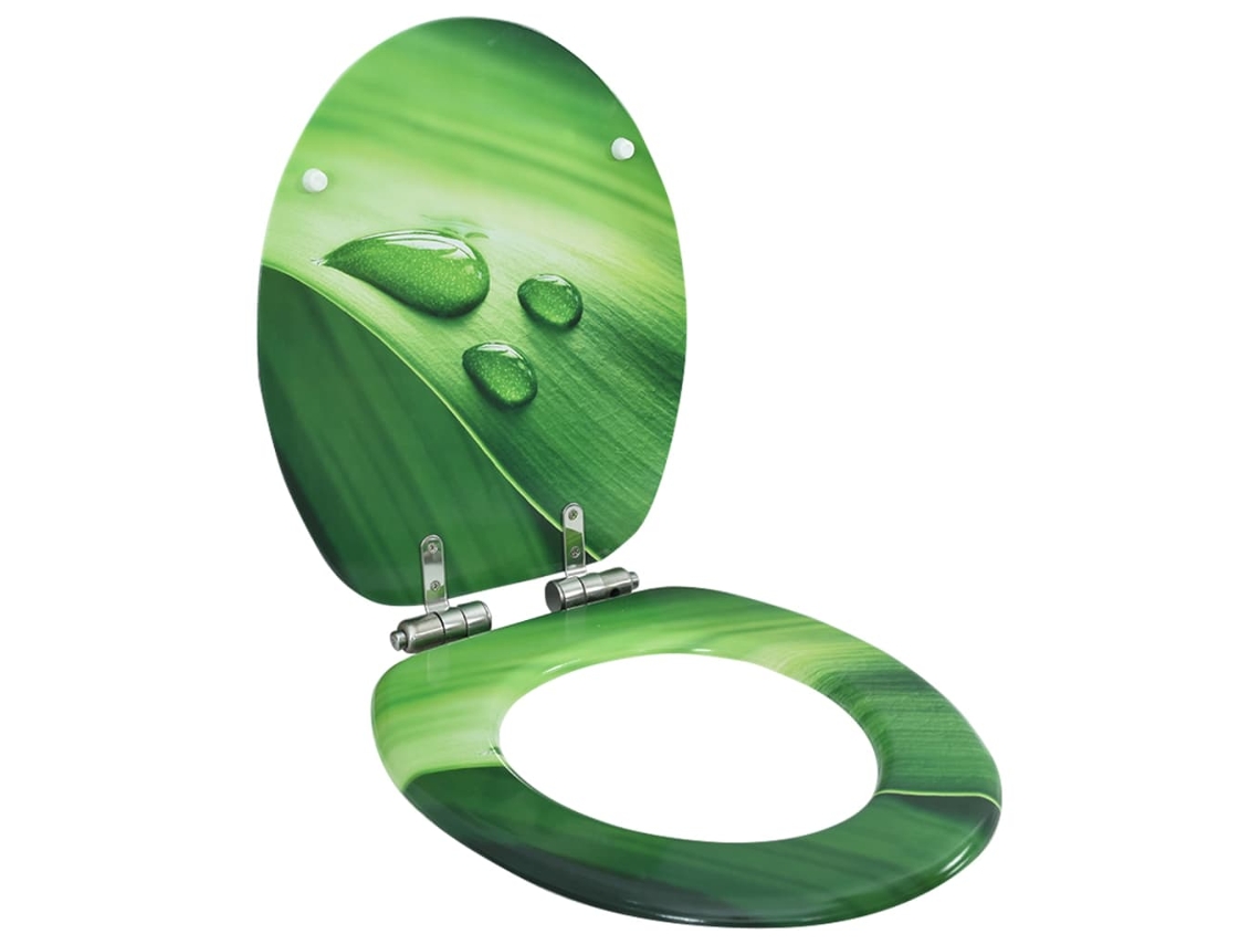 Toilet Seat, Toilet Seats Vidaxl Verde Mdf (n/a)