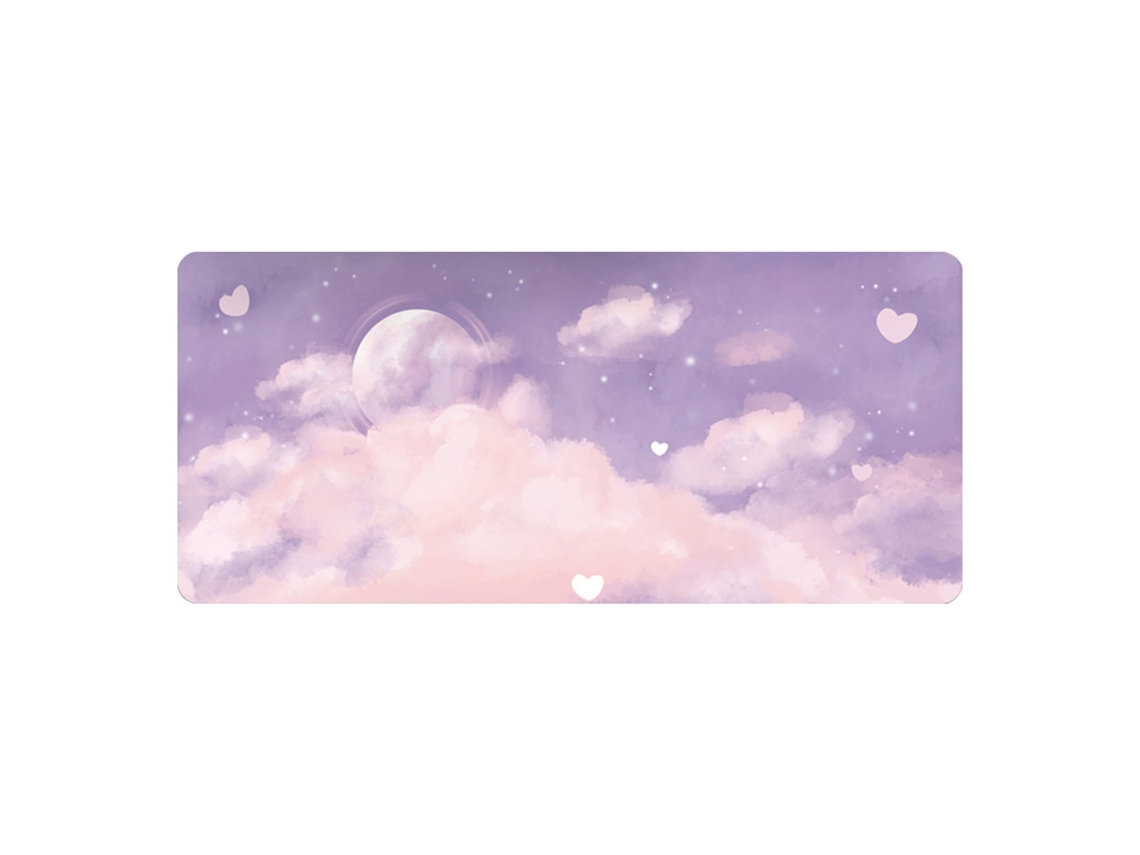 Mouse Pad Gamer Oversized 800x300x3mm com Base de Borracha e Desenho Cartoon S/MARCA