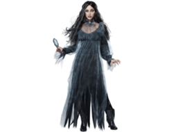 Halloween Fantasma Noiva Zumbi Traje Palco Vampiro Demônio Cos Adulto Zumbi Xl