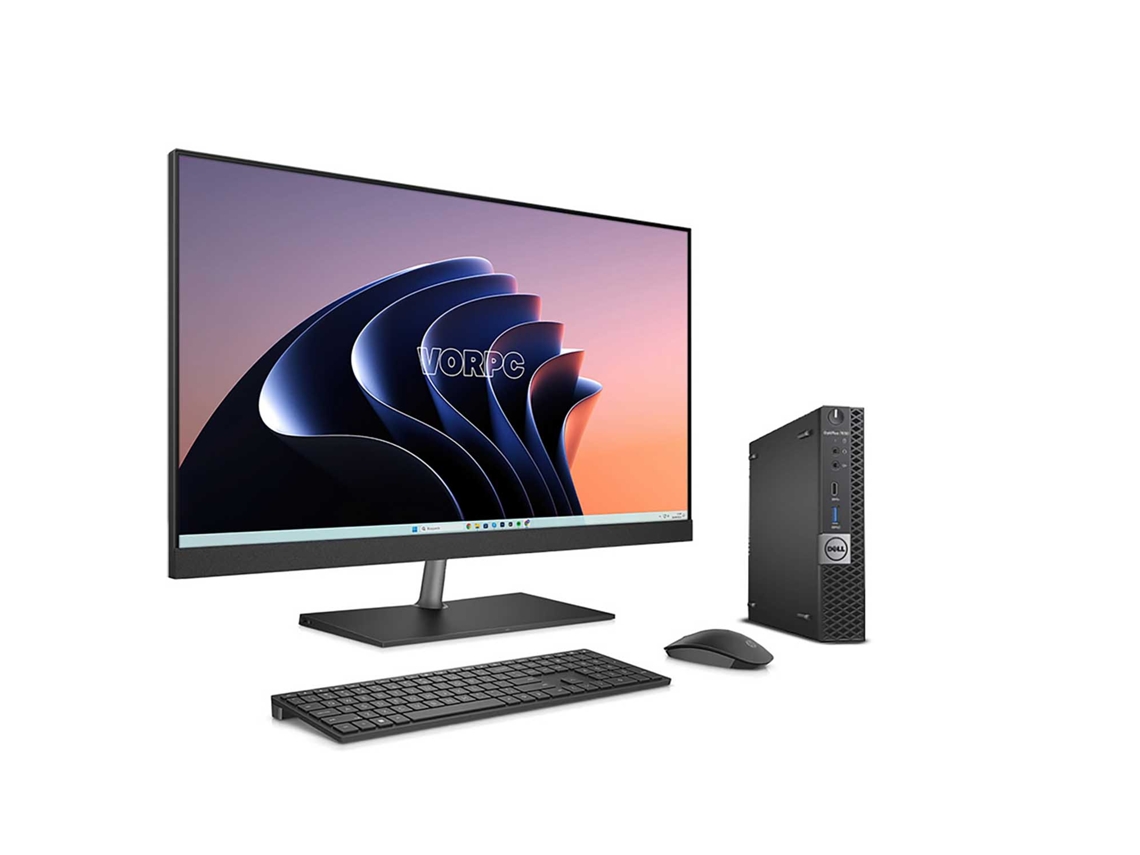 Mini Pc Dell 7060 / I7-8700 / 16gb Ddr4 256gb Ssd Windows 11 Pack 24 (recondicionado Como Novo)