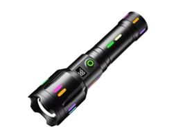 Led Recarregável Headlamp Sj td007 100000 Lúmens Super Brilhantes 5 Modos Preto HALINUIA