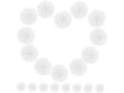 100 Peças De Difusor De Fragrâncias Em Formato De Flor, Em Pe, Para Uso Em Carros E Residências.