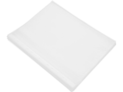 Dechous Pacote Com 100-protetores De Folha Pp Fichário 11-furos, Transparentes, Resistentes Ao Desgaste, Ideais