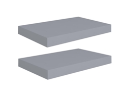 Wall Shelf, Wall Shelves Vidaxl Cinzeto Mdf (40 X 23.5 X 3.8 Cm)
