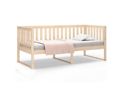 Day Bed, Day Beds Vidaxl Marrom Madeira De Pinho (90 X 190 Cm)