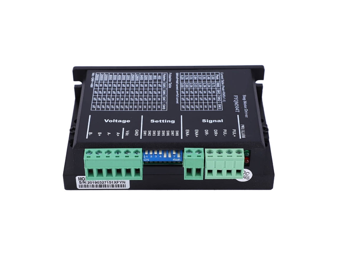Laxiscreed Controlador E Driver Para Motor Passo A Passo Dc 24-40v Corrente Ajustável