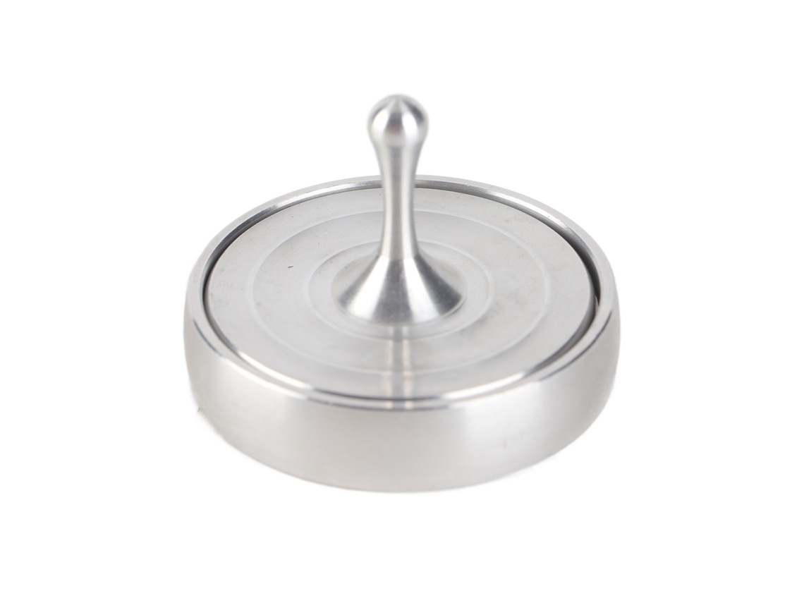 Primerox pirulito Giratório Decorativo Magnético de Aço Inoxidável Brinquedo de Mesa Presente